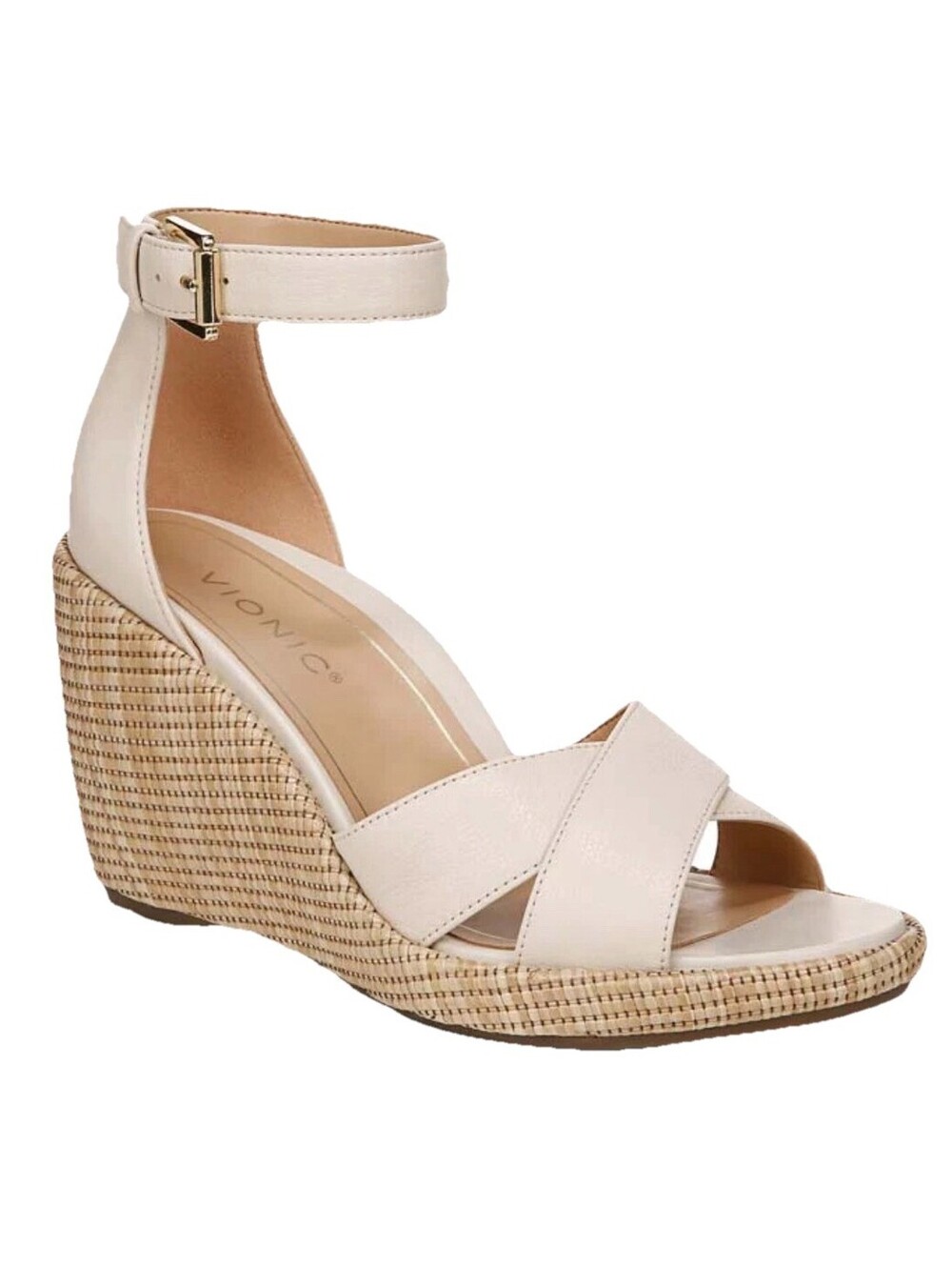 NEW Womens Size 10 Vionic Marina in Cream Free Shipping